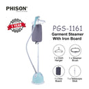 Phison Seterika Wap Pakaian Pelbagai fungsi Multifunctional Garment Steamer (1.8L) PGS-1161 (1.5L) PGS-1162