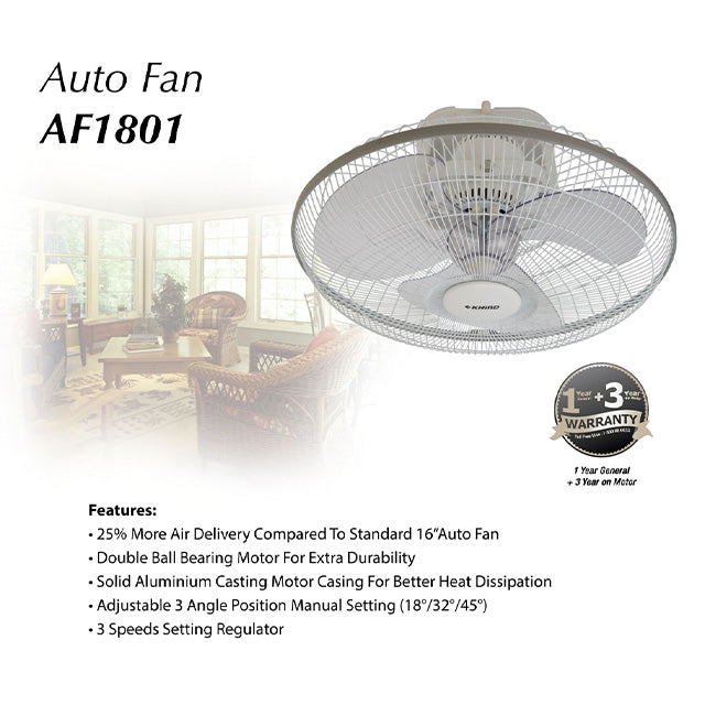 Khind Auto Fan 18 AF1801