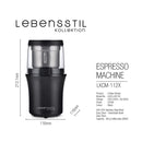 Lebensstil Electric Turbo Coffee Grinder Stainless Steel / Pengisar Kopi LKCG-4013X