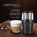Lebensstil Electric Turbo Coffee Grinder Stainless Steel / Pengisar Kopi LKCG-4013X