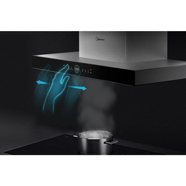 Midea Cooker Hood Auto Clean Steam Wash MCH-90M80AT