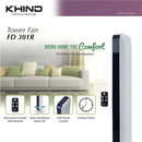 Khind Tower Fan With Remote Control FD301R
