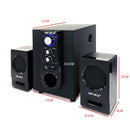 Wirata 2.1 Sistem Pembesar Suara Subwufer 2.1 Subwoofer Speaker System SP-50 SP-50S