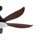 Recavo Ceiling Fan DC Inverter With Remote Control By Deka Blossom 56 LED (Walnut) BLOSSOM-56L
