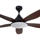Recavo Ceiling Fan DC Inverter With Remote Control By Deka Blossom 56 LED (Walnut) BLOSSOM-56L