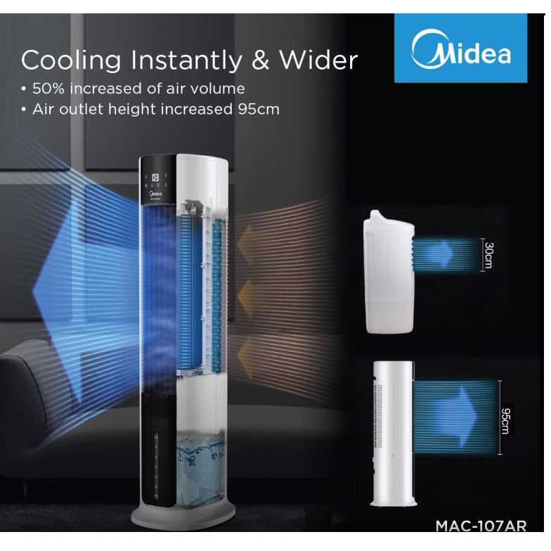 Midea Air Cooler (7.0L) MAC-107AR