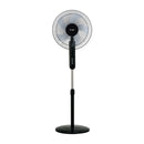 Elba 16'' Stand Fan ESF-J1656(BK)