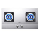 Midea Dapur Gas Tanam Keluli Tahan Karat - Stainless Steel Built-in Gas Hob MGH-8216SS MGH8216SS