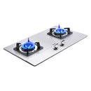 Midea Dapur Gas Tanam Keluli Tahan Karat - Stainless Steel Built-in Gas Hob MGH-8216SS MGH8216SS