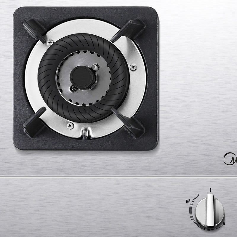 Midea Stainless Steel Built-in Gas Hob with 5.8kW Burners MGH-8216SS MGH8216SS
