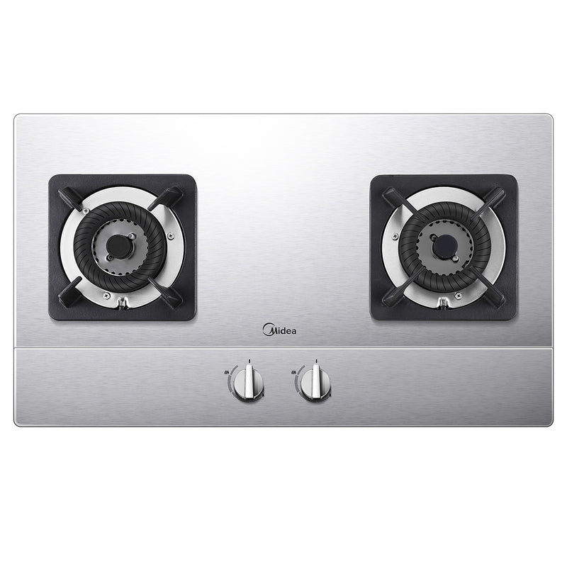 Midea Stainless Steel Built-in Gas Hob with 5.8kW Burners MGH-8216SS MGH8216SS
