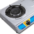 Milux Dapur Gas 2 Pembakar Stainless Steel Double Burner Gas Stove MSS-1222 MSS1222