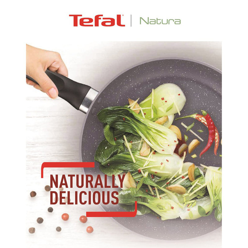 Tefal 28cm Cookware Natura Frypan Pan Non-Stick B22606 B2260695