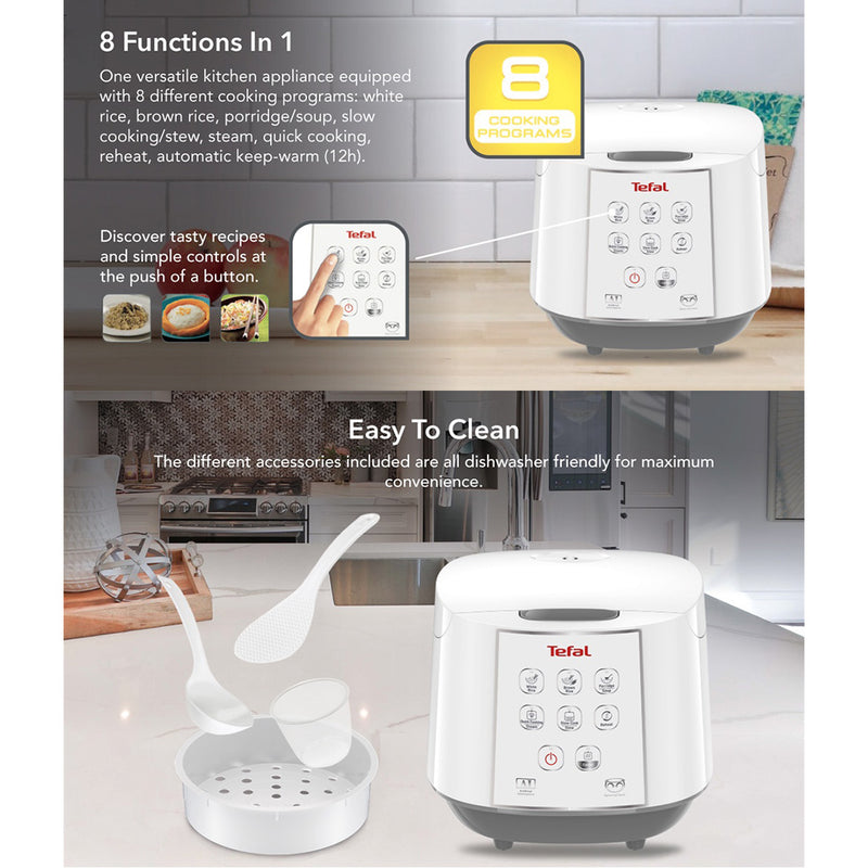 Tefal 1.8L Easy Rice Spherical Pot Rice Cooker RK7321 RK732167