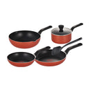 Tefal Fresh Start 6pc Set Frypan 20cm + Frypan 24cm + Deep Frypan 26cm + Sauce pan 18cm With B507S695