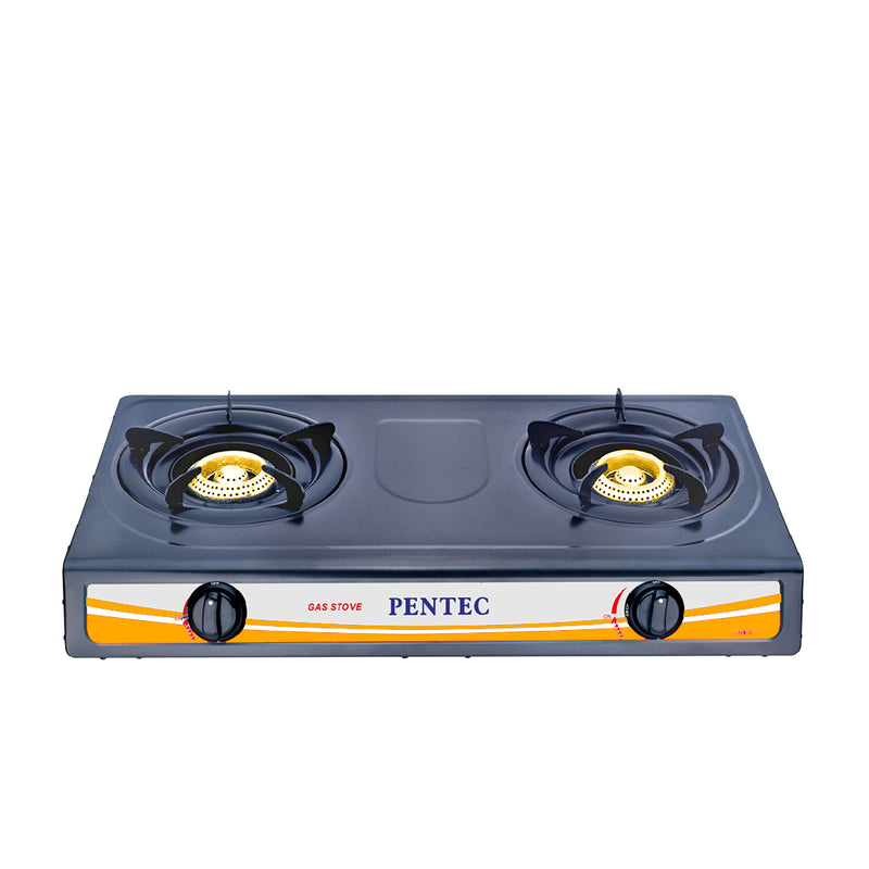 Pentec Double Burner Stainless steel Gas Stove dapur gas MD-811 MD-811M
