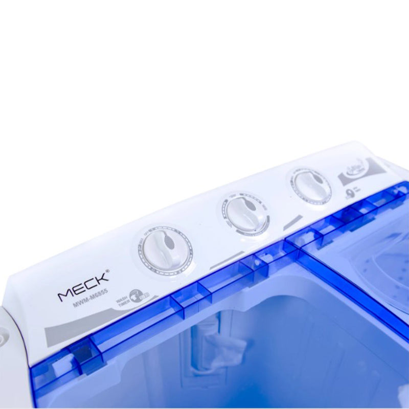 Meck Semi Auto Washing Machine 6.8kg MWM-6855