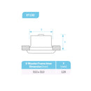 Khind Kipas Pengudaraan - 10" Ventilation Fan VF100