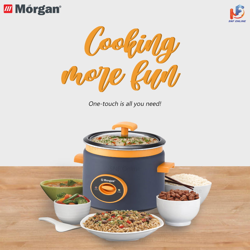 Morgan 0.6L Rice Cooker MRC-TC06NS