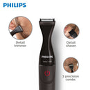 PHILIPS Penggaya Janggut Ultra Tepat Siri 1000 Multigroom Series 1000 Ultra Precise Beard Styler MG1100 MG1100/16