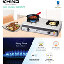 Khind Stainless Steel Gas Cooker GC9122