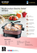 Khind 5L Multifunction Electric Skillet HP7000