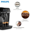 Philips Mesin Kopi Expresso Automatik Series 2200 Fully Automatic Espresso Coffee Machine EP2220/10 EP2330/31
