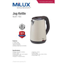 Milux Jug Kettle ( 1.8L )  MJK-180
