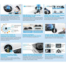 Midea Dapur Gas Tanam Kaca - 2 Burner Built-In Glass Gas Cooker Hob with 5.8kW MGH-2280GL