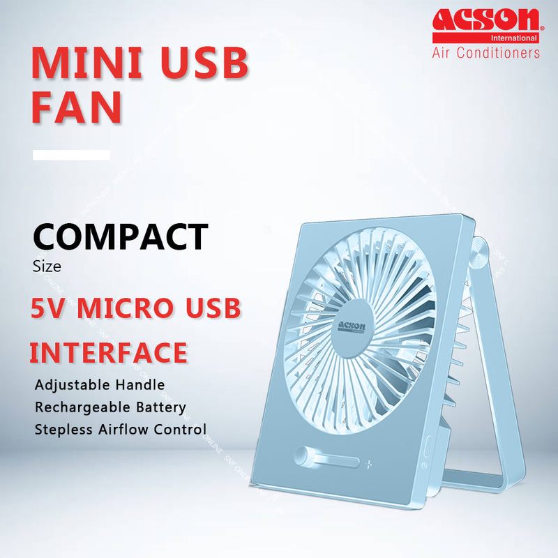 Acson Portable Mini USB Fan ATF04A