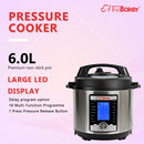 The Baker Ezypot 6L Electric Pressure Cooker