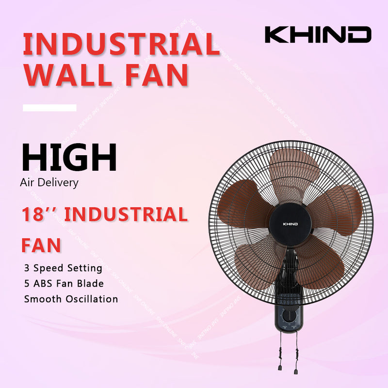 Khind 18 Industrial Wall Fan WF1821