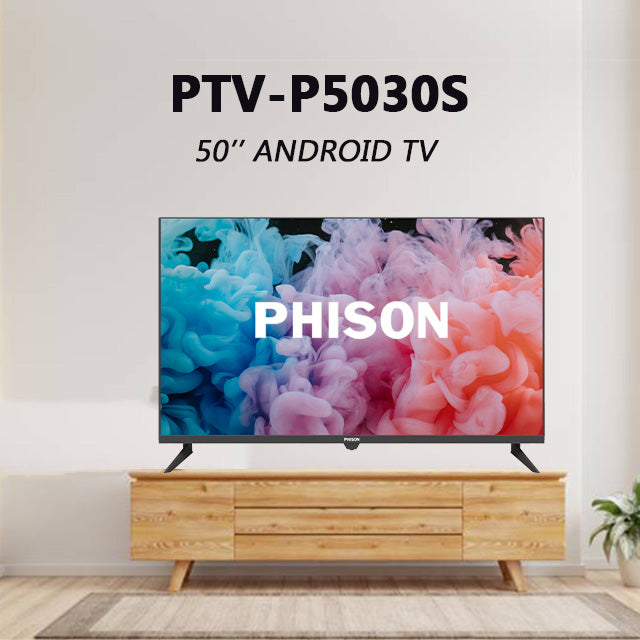  Phison 50 4K Android TV Slim Bezel PTV-P5030S