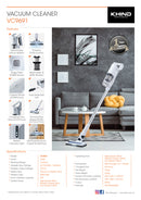 Khind Cordless Vacuum Cleaner VC9691
