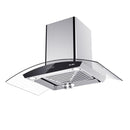 Elba Glass Hob EGH-K8843G EGH-K8843G(BK) + Elba Designer Hood INFINITO EH-J9088(SS)