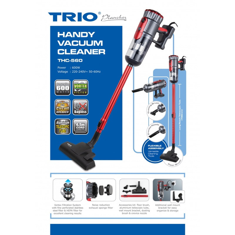 Trio Handy Vacuum Cleaner THC-560