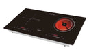 Phison Dapur Memasak 2 Burner 2000W + 2000W Built In Induction & Infrared Cooker Hob PIC-2220