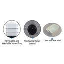 Elba Pengukus Makanan Elektrik Food Steamer (10 L) EFS-M1038(SS)