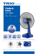 Trio Table Fan 12 TTF-1122A