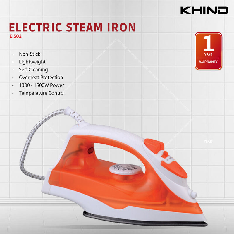 Khind Electric Steam Iron EI502