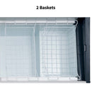 Morgan Peti Sejuk 516L Glass Door Chest Freezer MCF-G516L