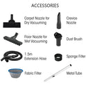 Khind Pembersih Hampagas Wet & Dry Vacuum Cleaner VC3699S