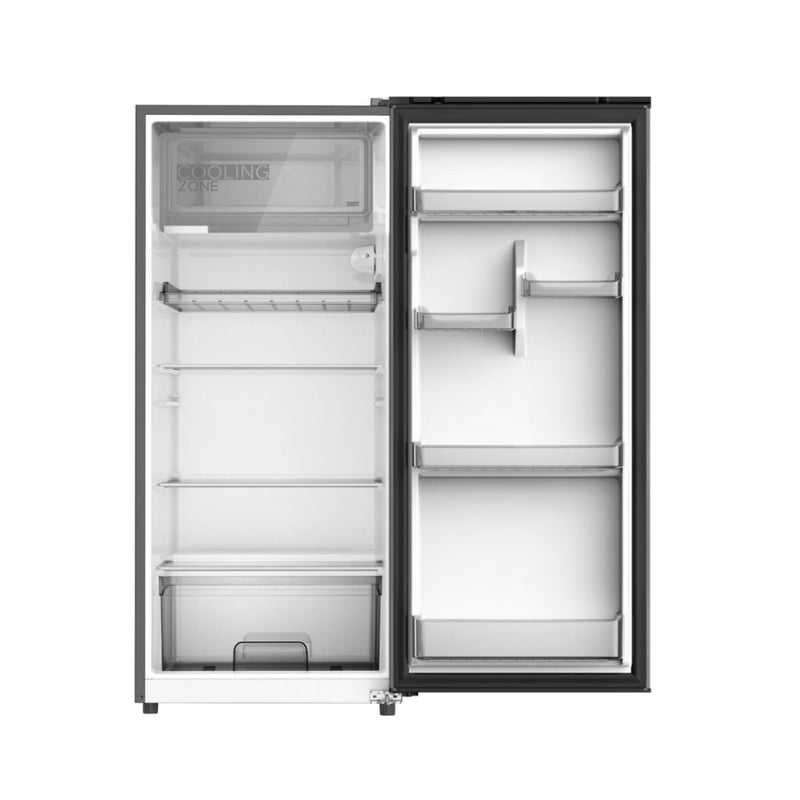 Midea 196L Single Door Refrigerator (Black) MDRD268FGD28-MY