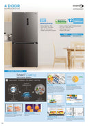 Midea 4 Door Inverter Refrigerator 519L MDRF632FGF28