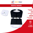 Pentec Pembuat Wafel Waffle Maker TAC-1210C