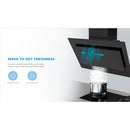 Midea Hod Dapur - Cooker Hood 1400m³/hr Black Slanted Type MCH-90J82