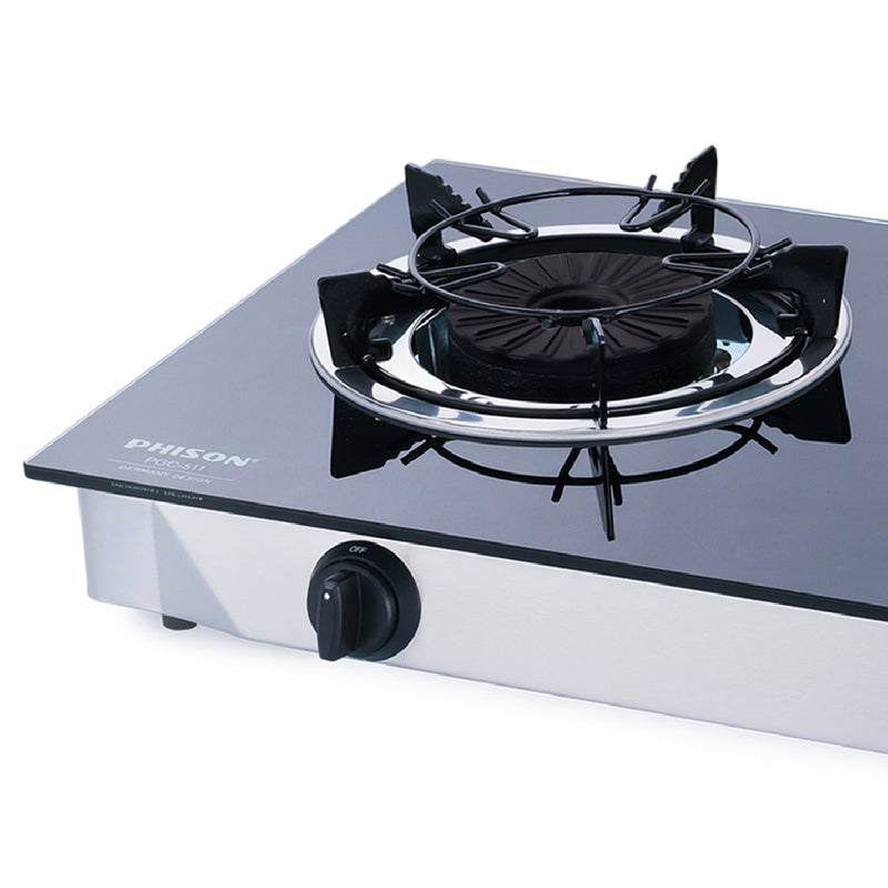 Phison 2 Burner Tempered Glass Gas Cooker PGC-511