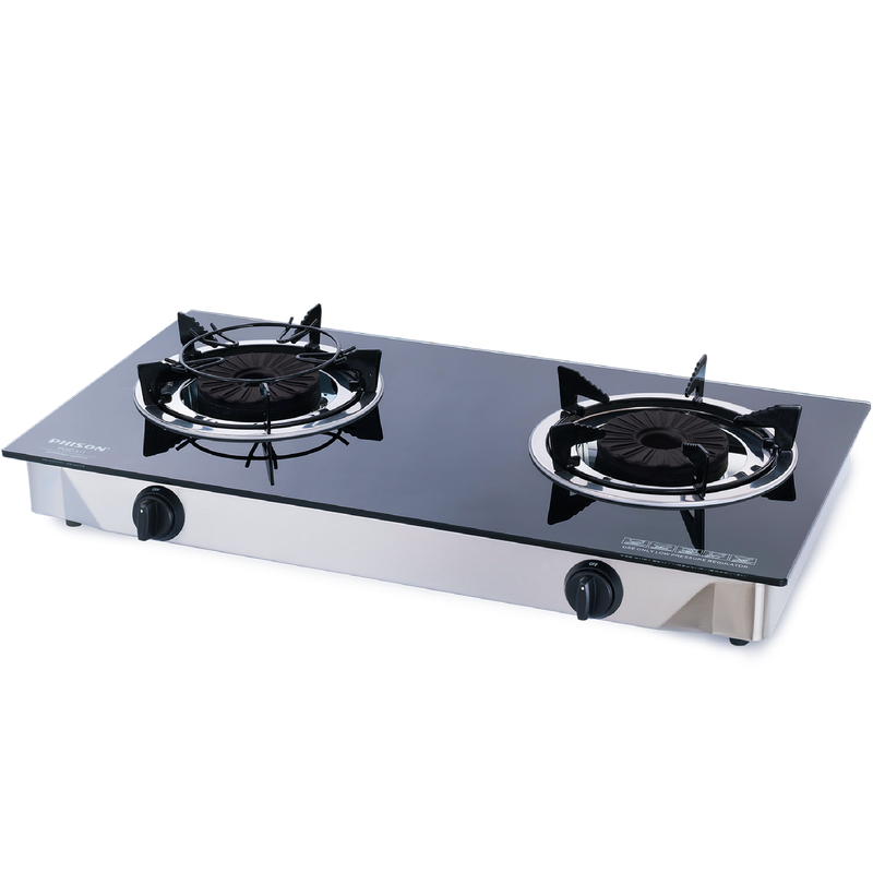 Phison 2 Burner Tempered Glass Gas Cooker PGC-511