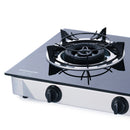 Phison Dapur Gas 3 Burner Tempered Glass Gas Cooker PGC-502