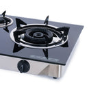 Phison Dapur Gas 3 Burner Tempered Glass Gas Cooker PGC-502